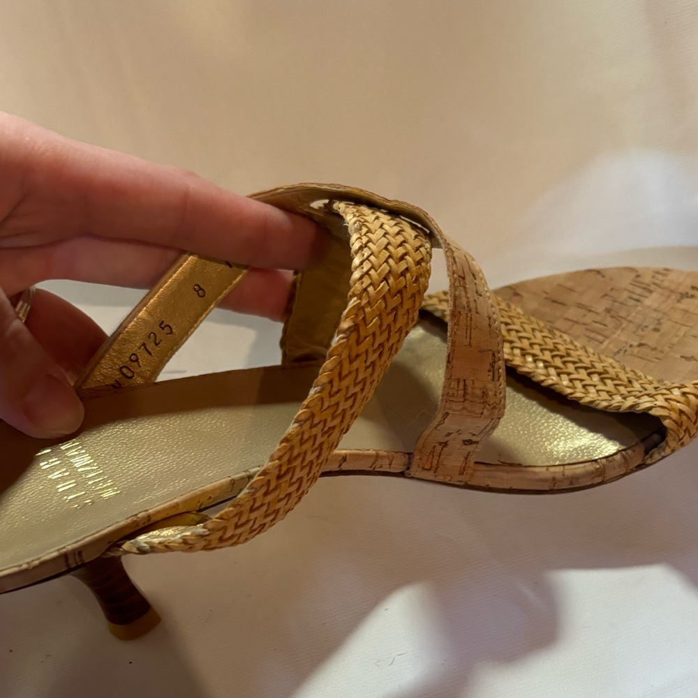 Stuart Weizmann Cork Sandals - image 5